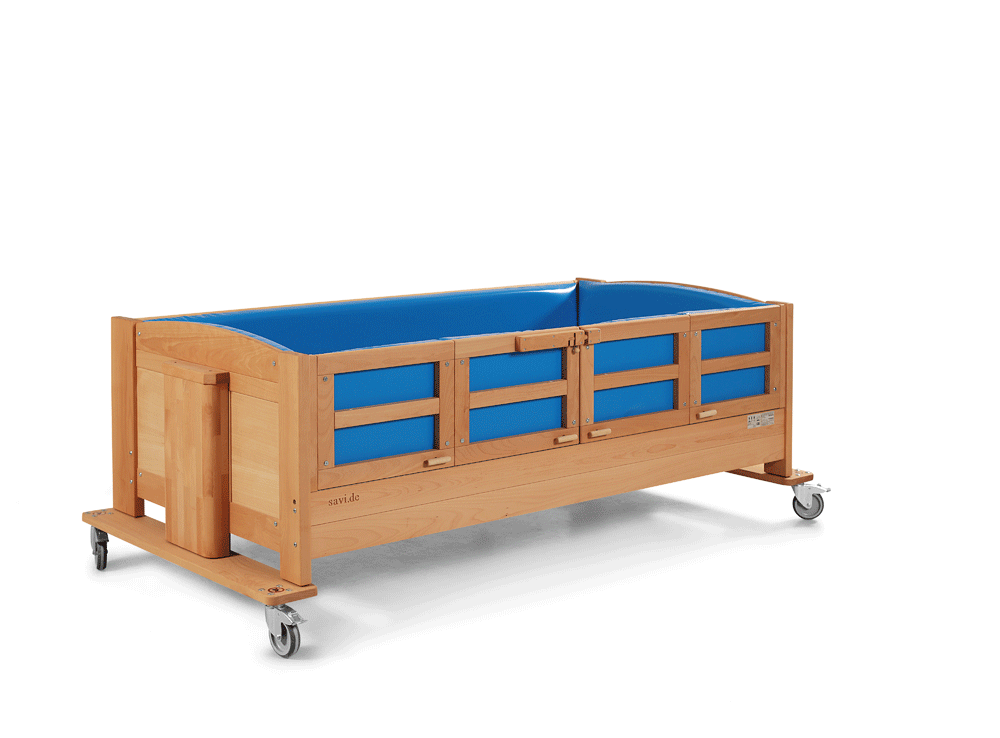 Barrières escamotables du lit Chorée de Huntington