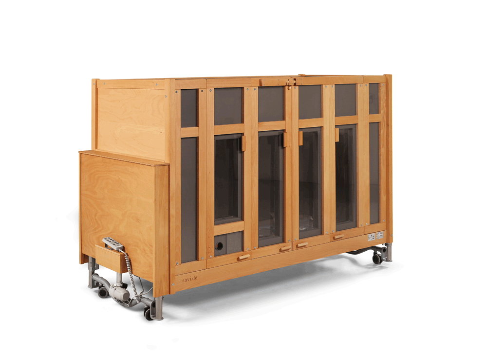 Lit MILA avec capitonnage transparent intégral