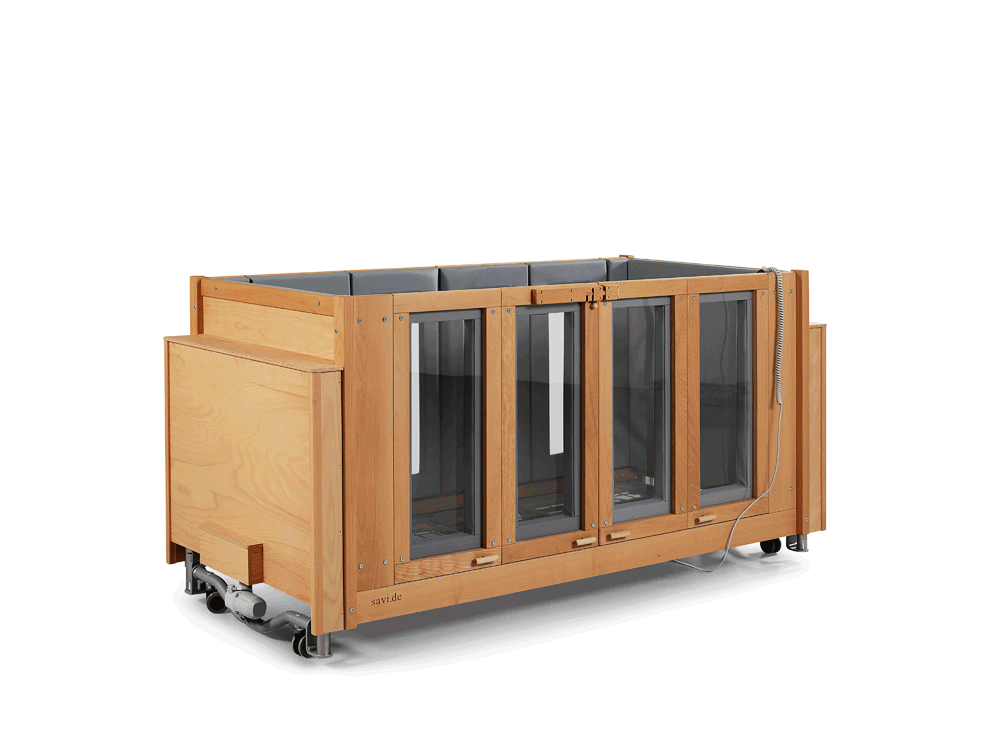 Lit MILA avec capitonnage transparent intégral