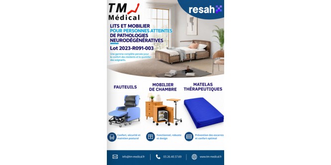 LITS ET MOBILIERS EHPAD 